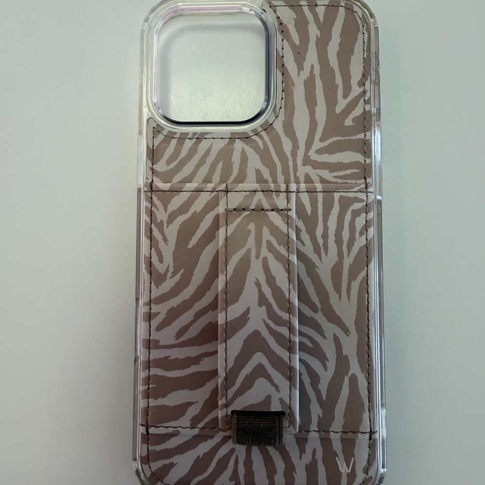 Zebra Print Phone Case - iPhone 16 pro max case
